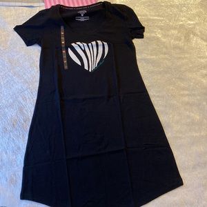 2010 VICTORIAS SECRET ANGEL SLEEP TEE XS NWT